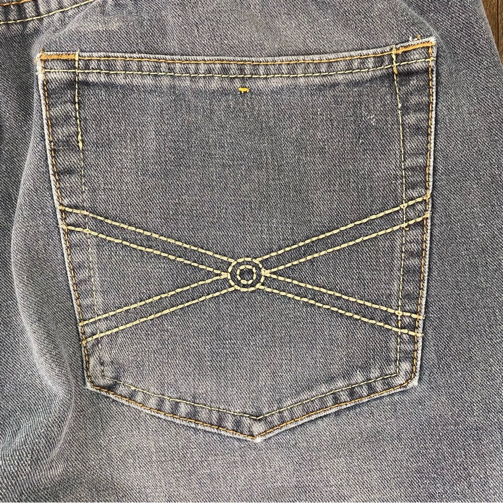 Get Lucky Men’s Straight Leg Relaxed Fit Faded Dark Wash Denim W36 L34(31) - Picture 9 of 16